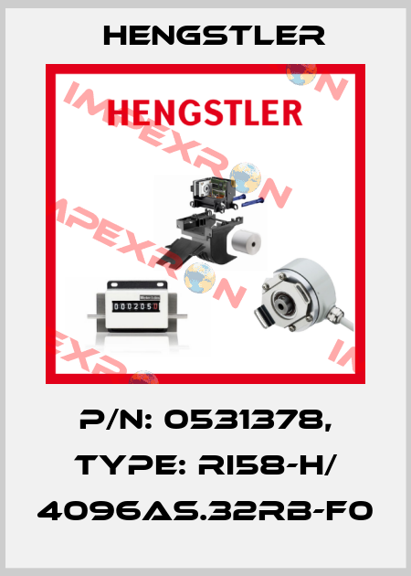 p/n: 0531378, Type: RI58-H/ 4096AS.32RB-F0 Hengstler