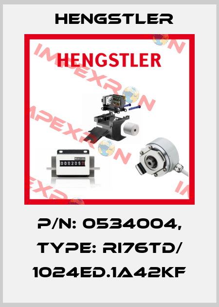 p/n: 0534004, Type: RI76TD/ 1024ED.1A42KF Hengstler