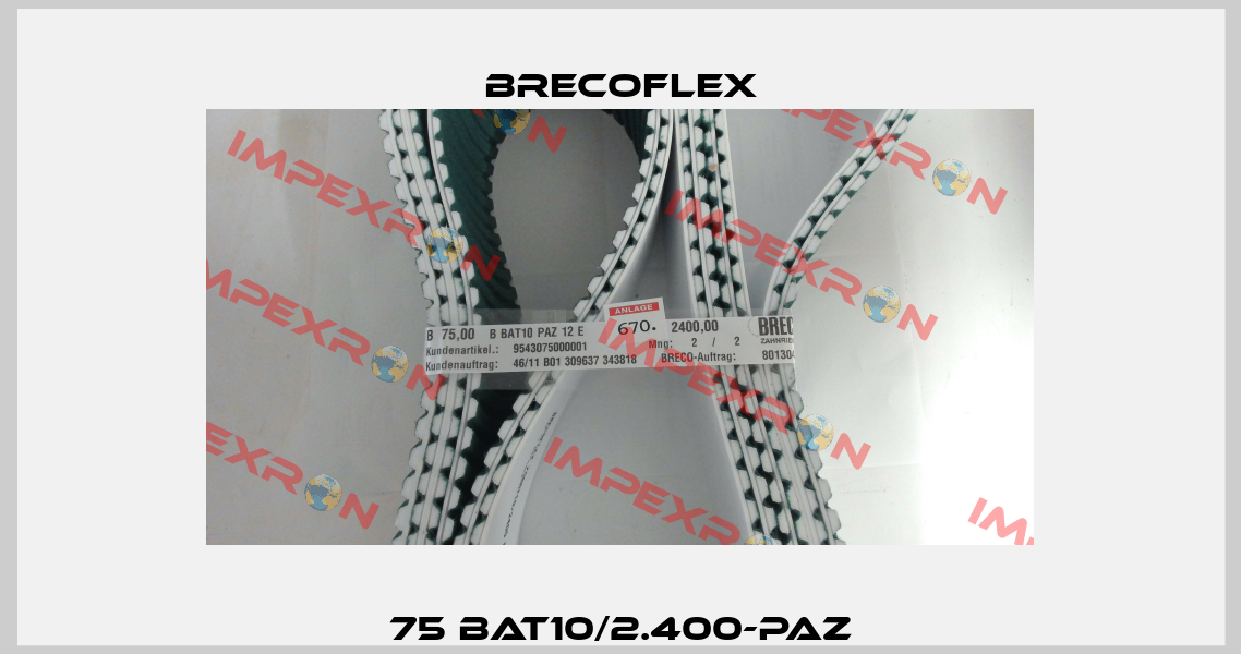 75 BAT10/2.400-PAZ Brecoflex