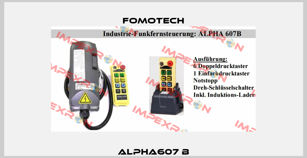 Alpha607 B Fomotech