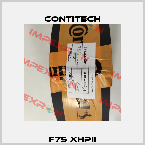 F75 XHPII Contitech