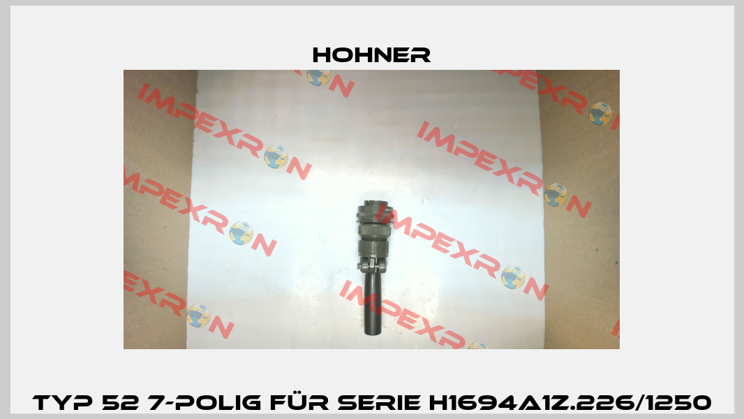 Typ 52 7-polig für Serie H1694A1Z.226/1250 Hohner