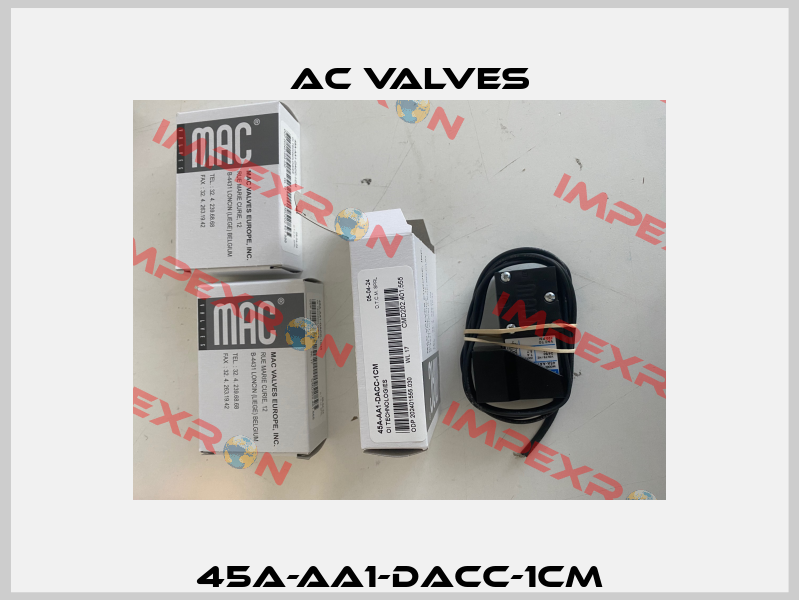 45A-AA1-DACC-1CM МAC Valves