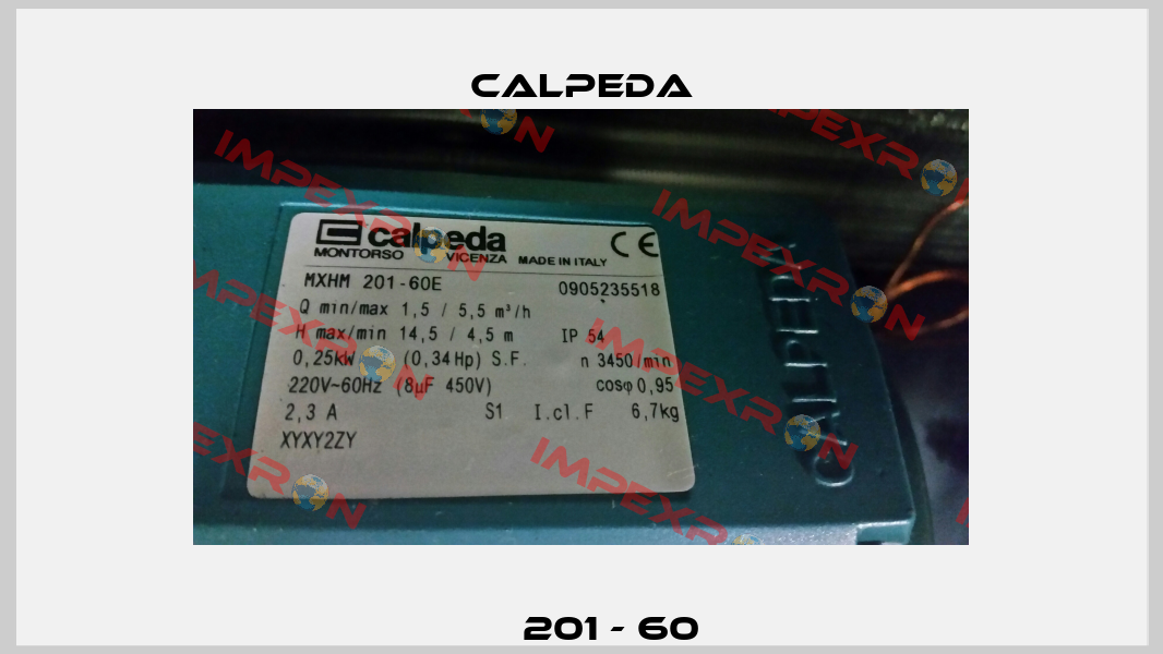 МХНМ 201 - 60Е   Calpeda
