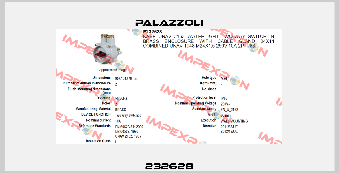 232628 Palazzoli