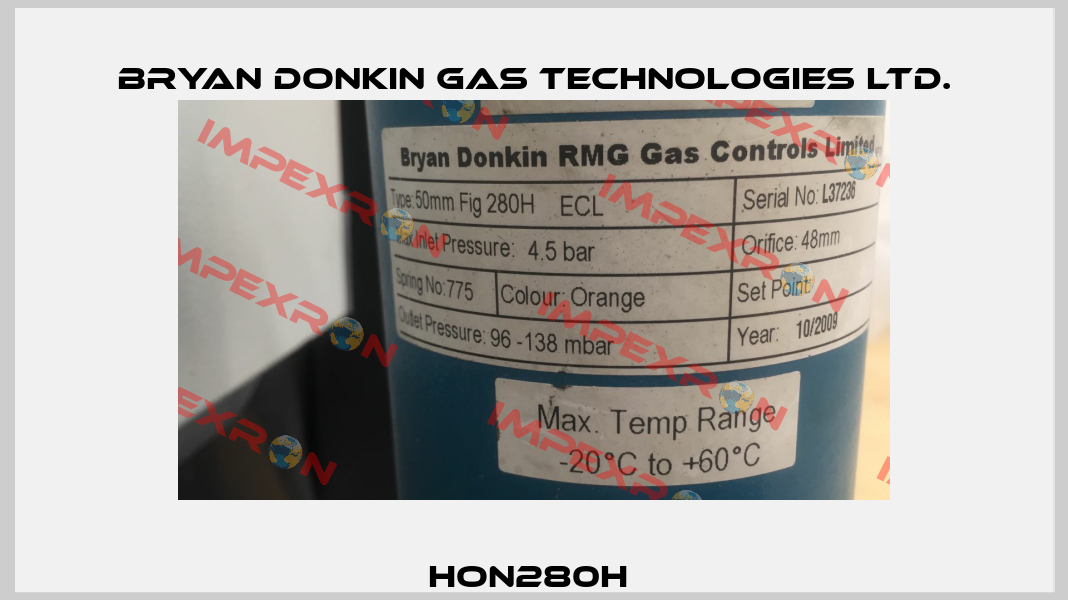 HON280H  Bryan Donkin Gas Technologies Ltd.