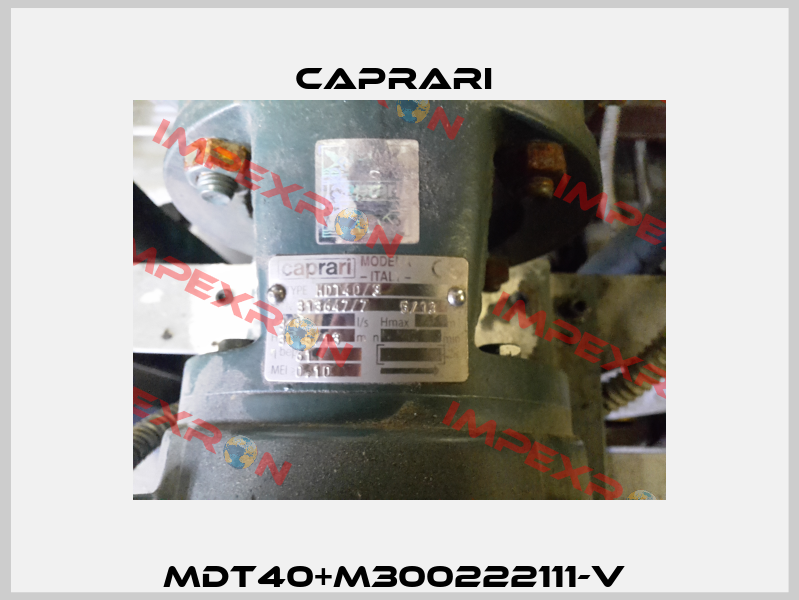MDT40+M300222111-V  CAPRARI 