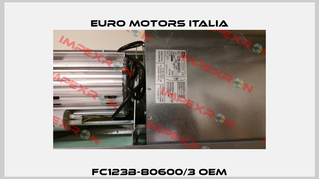 FC123B-80600/3 OEM Euro Motors Italia