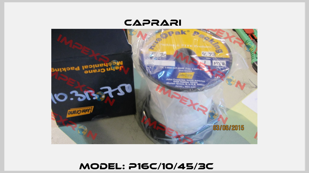 Model: P16C/10/45/3C с   CAPRARI 