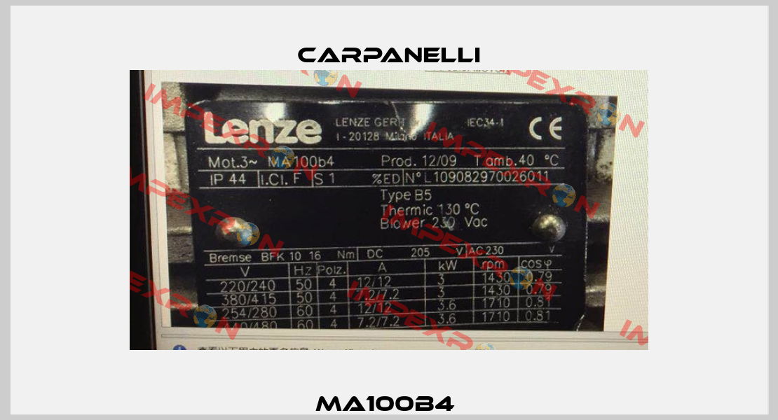 MA100b4  Carpanelli