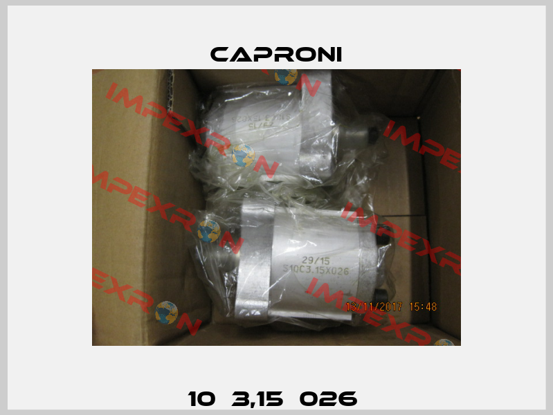 10С3,15Х026  Caproni