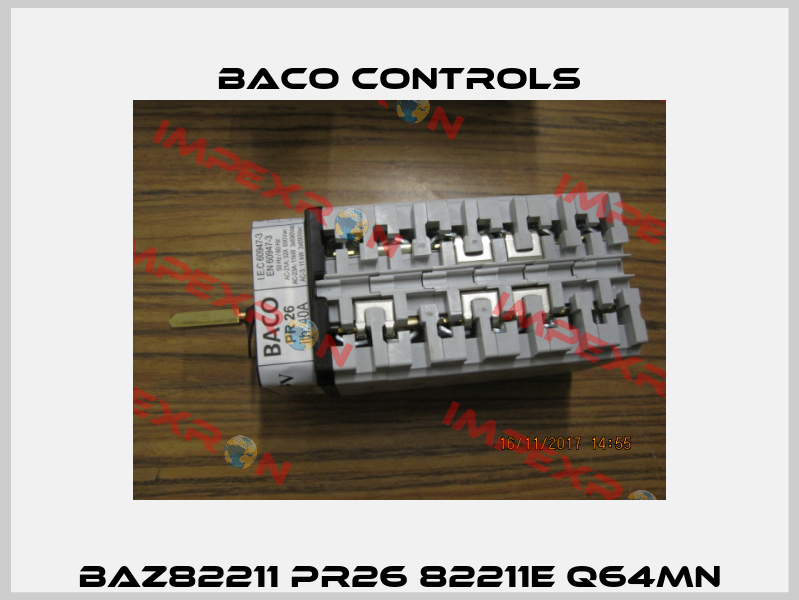 BAZ82211 PR26 82211E Q64MN Baco Controls