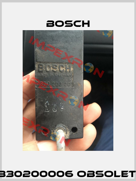0830200006 obsolete  Bosch