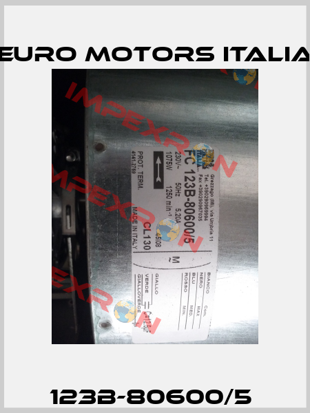 123B-80600/5  Euro Motors Italia