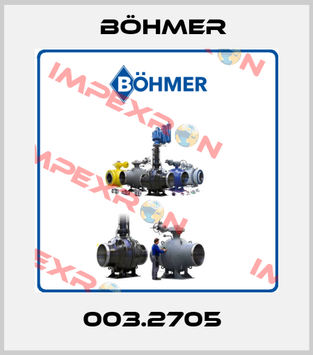 003.2705  Böhmer
