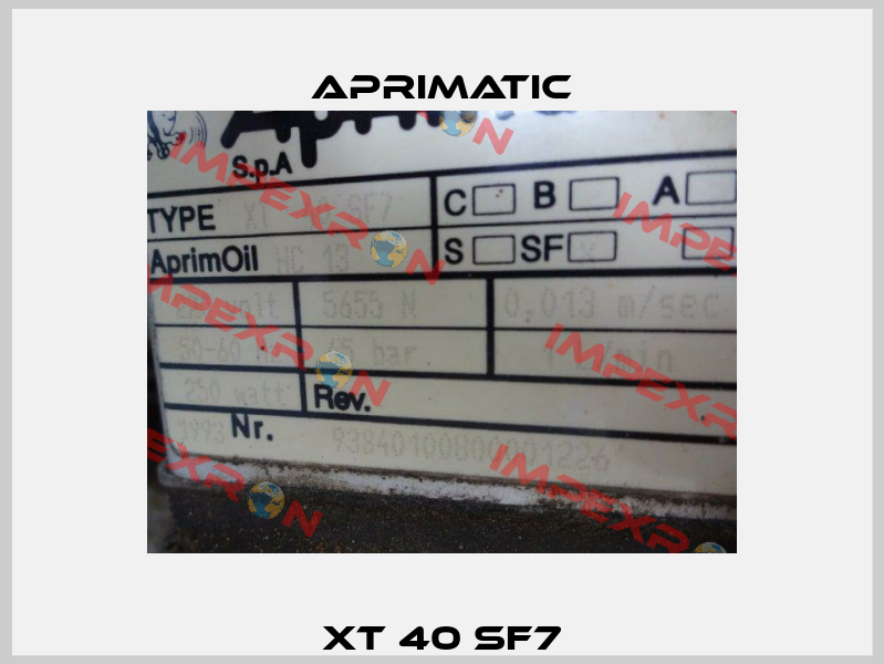XT 40 SF7 Aprimatic