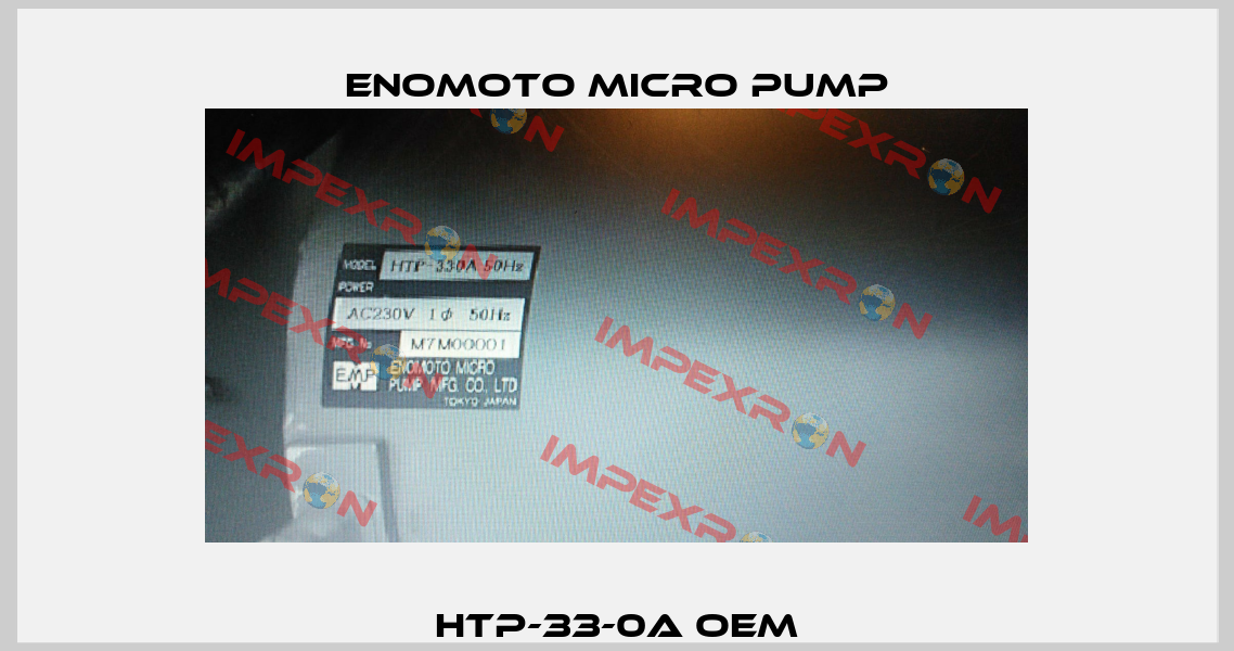 HTP-33-0A oem Enomoto Micro Pump