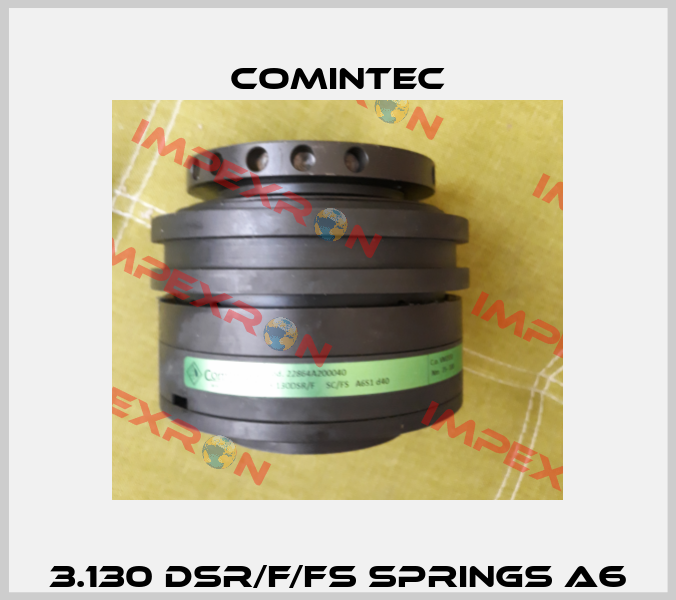 3.130 DSR/F/FS springs A6 Comintec