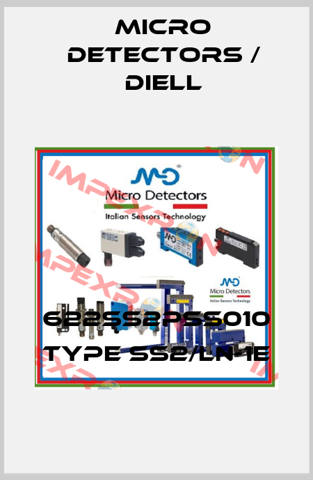 622SS2PSS010 Type SS2/LN-1E Micro Detectors / Diell