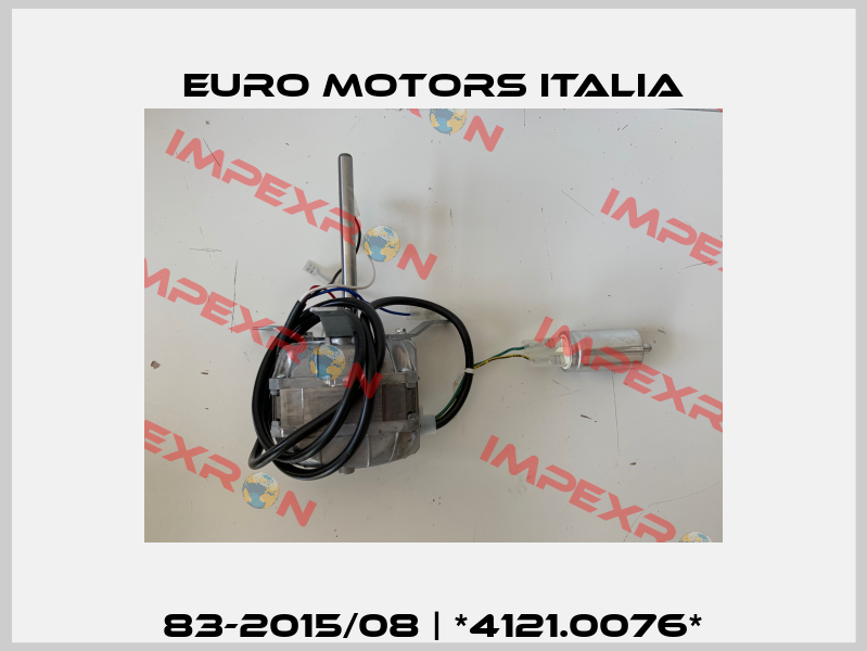 83-2015/08 | *4121.0076* Euro Motors Italia