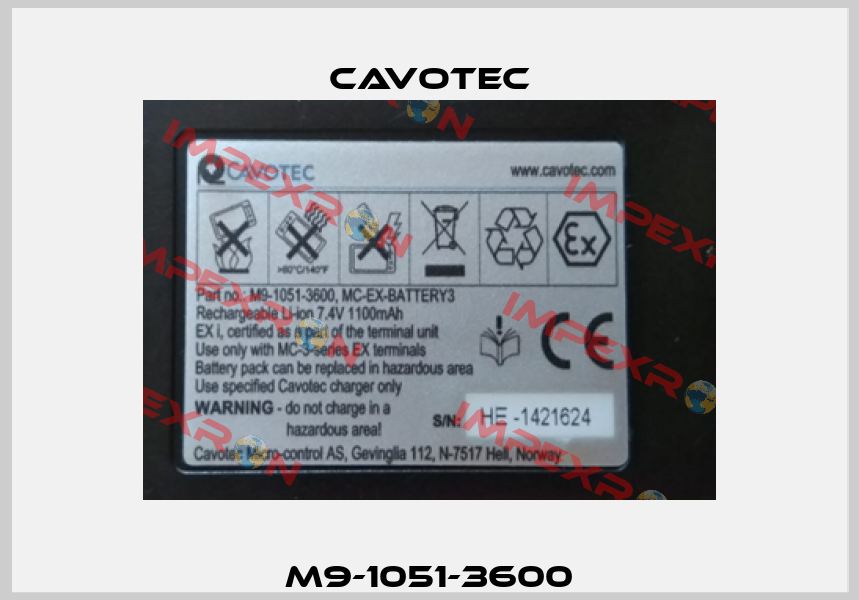 M9-1051-3600 Cavotec