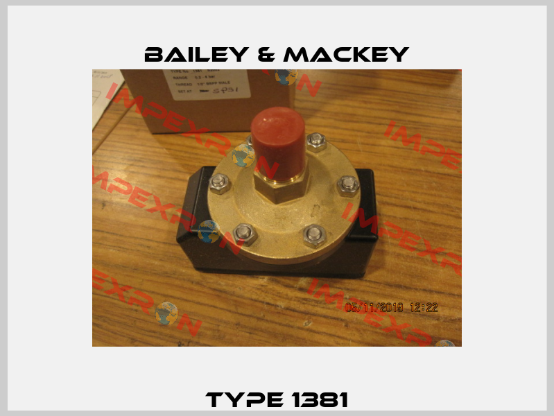 Type 1381 Bailey & Mackey