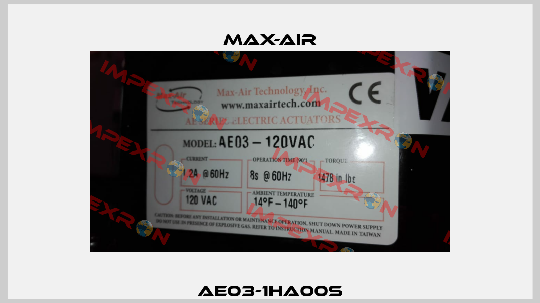 AE03-1HA00S Max-Air
