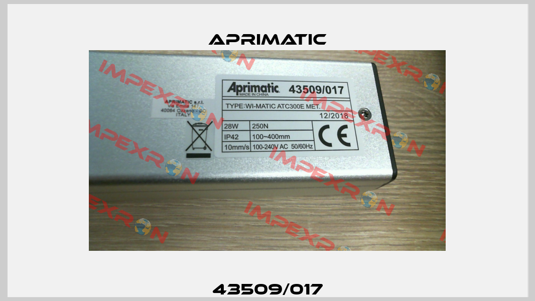 43509/017 Aprimatic