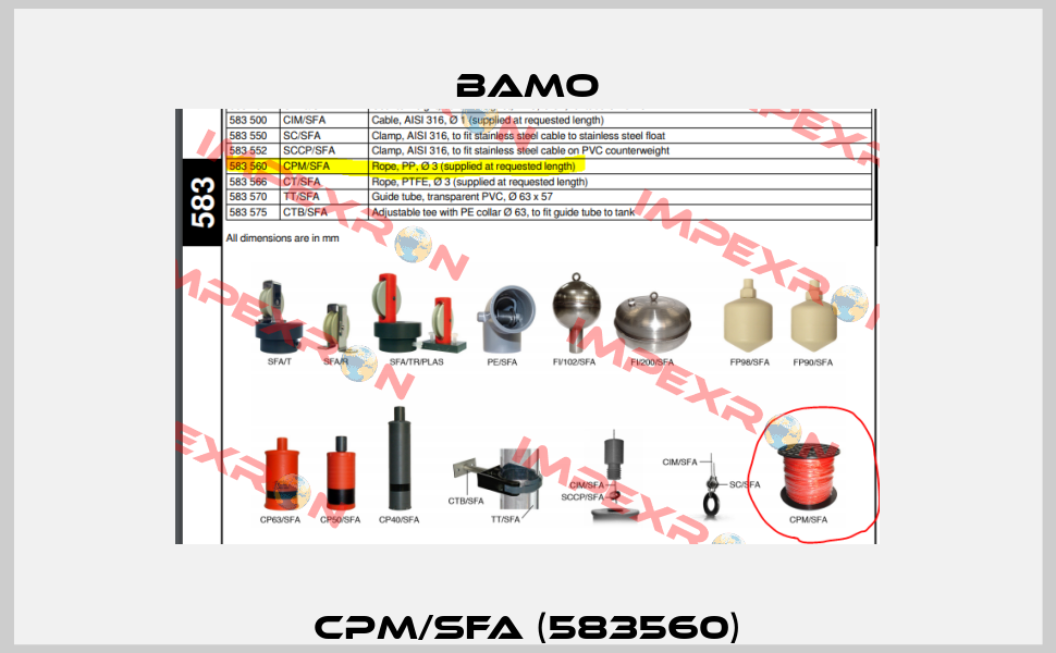 CPM/SFA (583560) Bamo