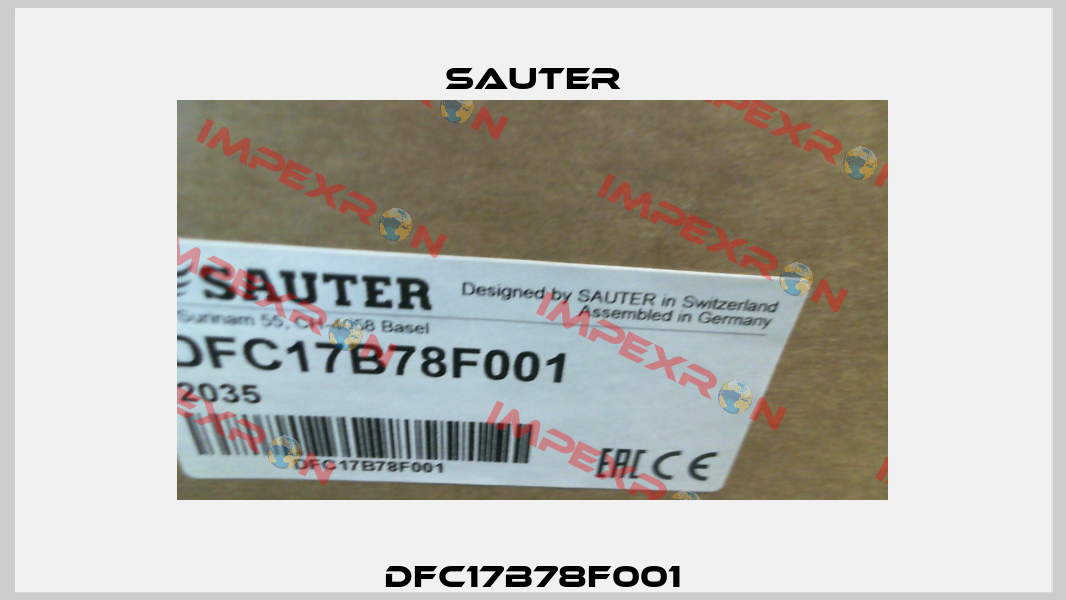 DFC17B78F001 Sauter