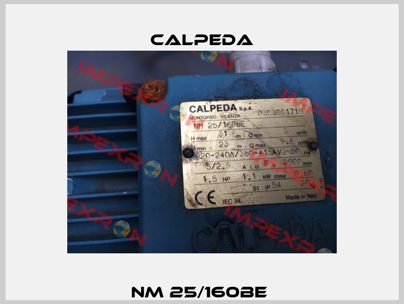 NM 25/160BE  Calpeda