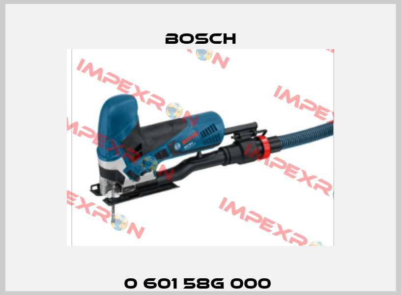0 601 58G 000  Bosch