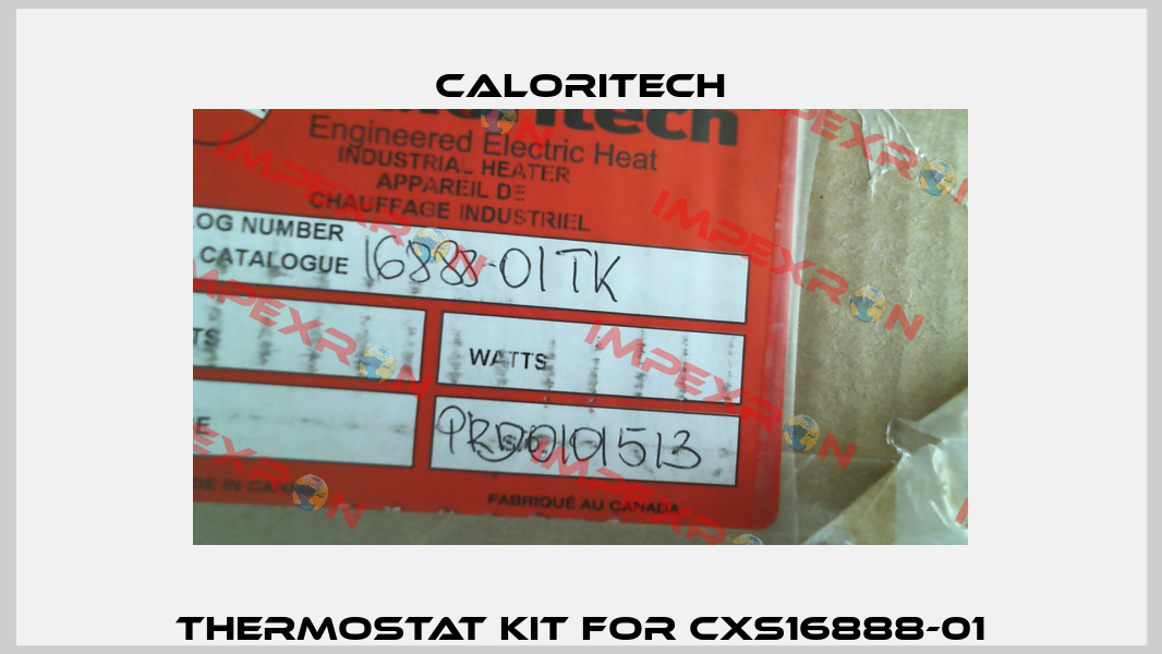 Thermostat Kit for CXS16888-01 Caloritech