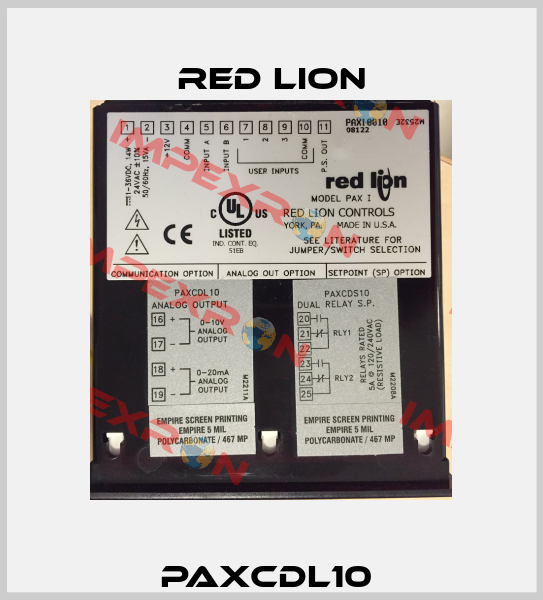 PAXCDL10  Red Lion