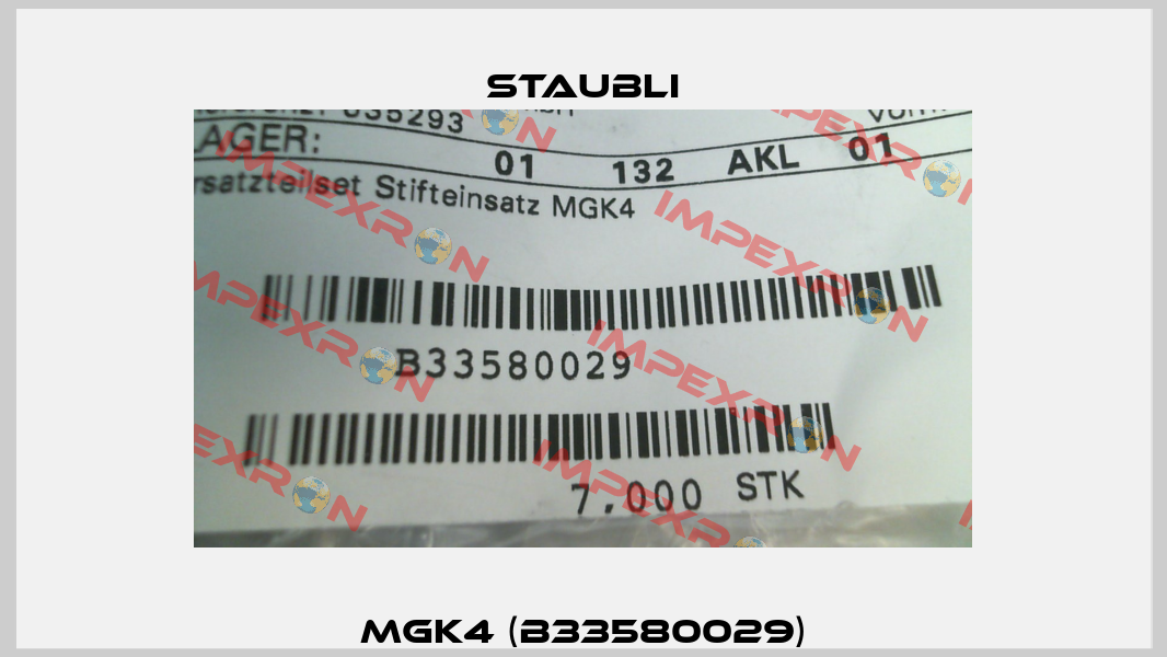 MGK4 (B33580029) Staubli