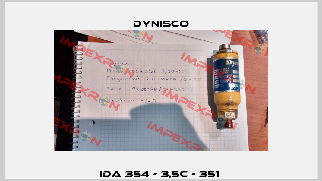 IDA 354 - 3,5C - 351  Dynisco