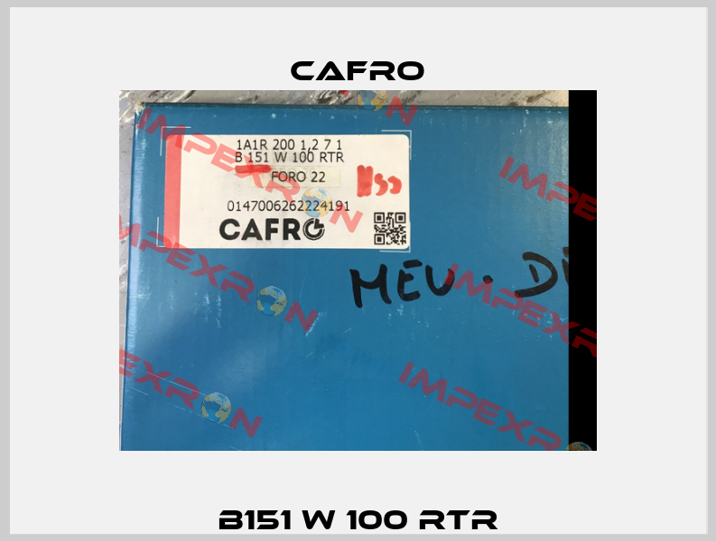 B151 W 100 RTR Cafro