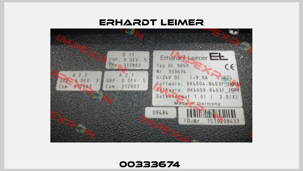 00333674  Erhardt Leimer