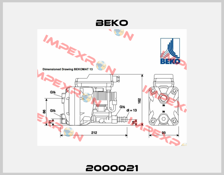 2000021 Beko