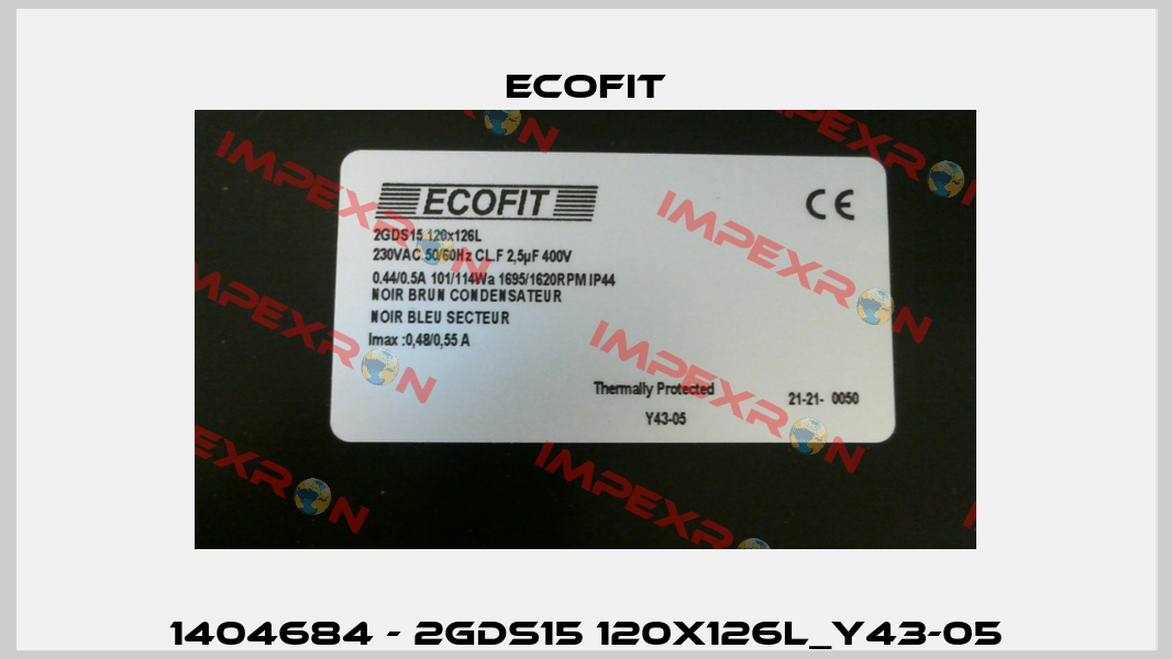 1404684 - 2GDS15 120X126L_Y43-05 Ecofit