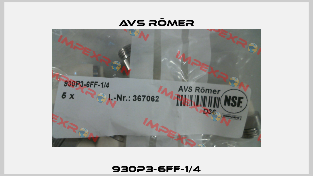 930P3-6FF-1/4 Avs Römer