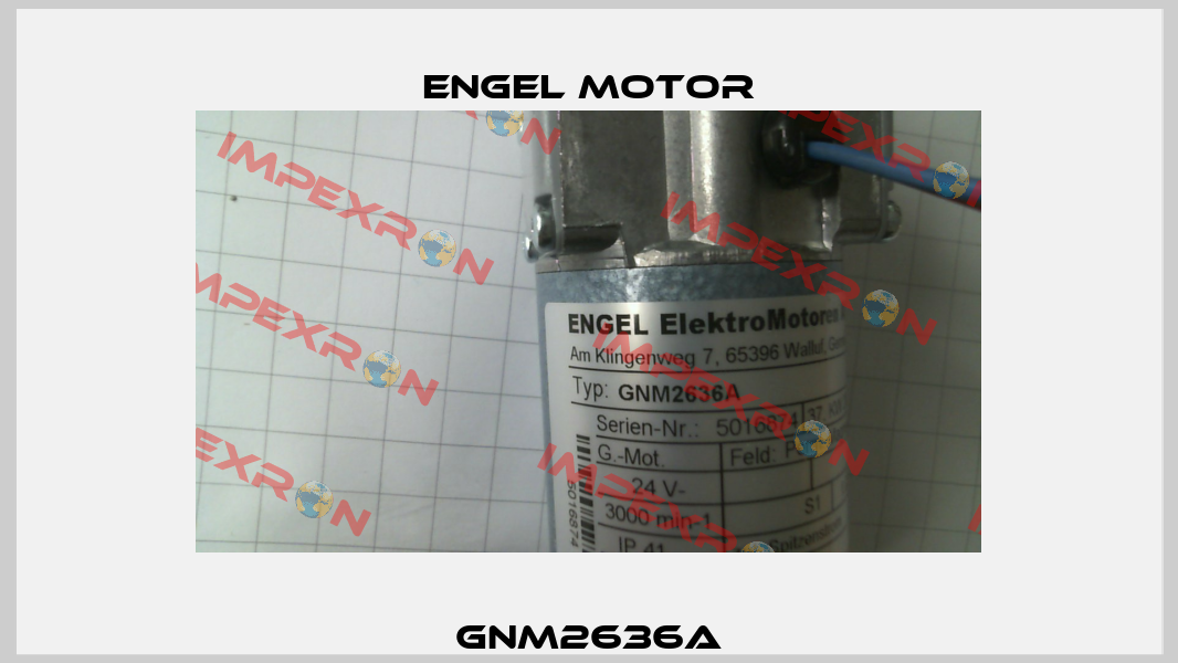 GNM2636A Engel Motor