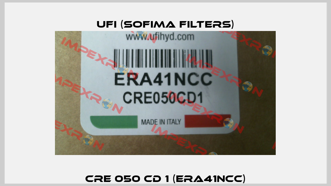 CRE 050 CD 1 (ERA41NCC) Ufi (SOFIMA FILTERS)