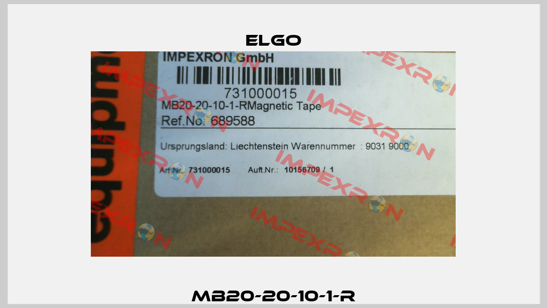 MB20-20-10-1-R Elgo