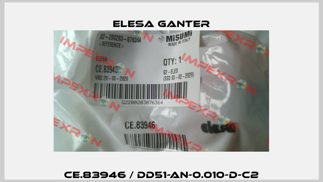 CE.83946 / DD51-AN-0.010-D-C2 Elesa Ganter