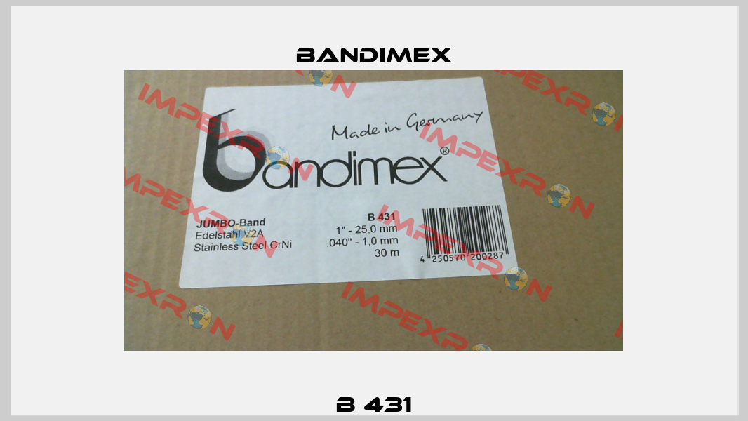 B 431 Bandimex