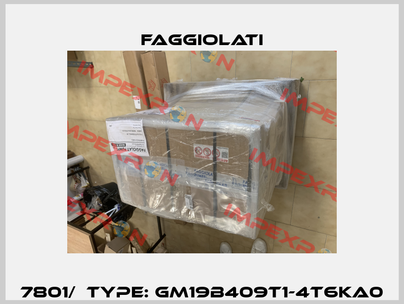 7801/  Type: GM19B409T1-4T6KA0 Faggiolati