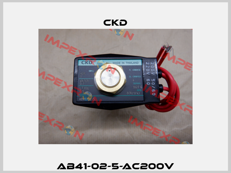AB41-02-5-AC200V Ckd
