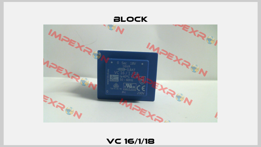 VC 16/1/18 Block