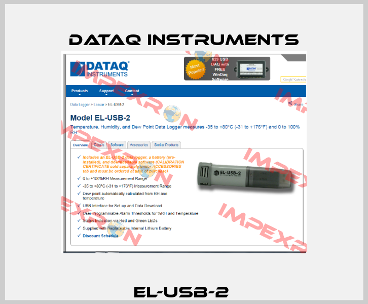 EL-USB-2  Dataq Instruments